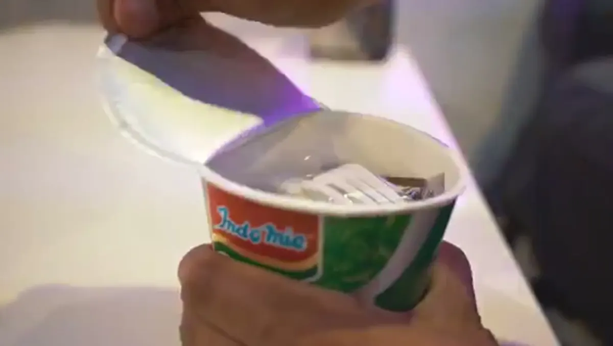 Detail from Indomie — 2